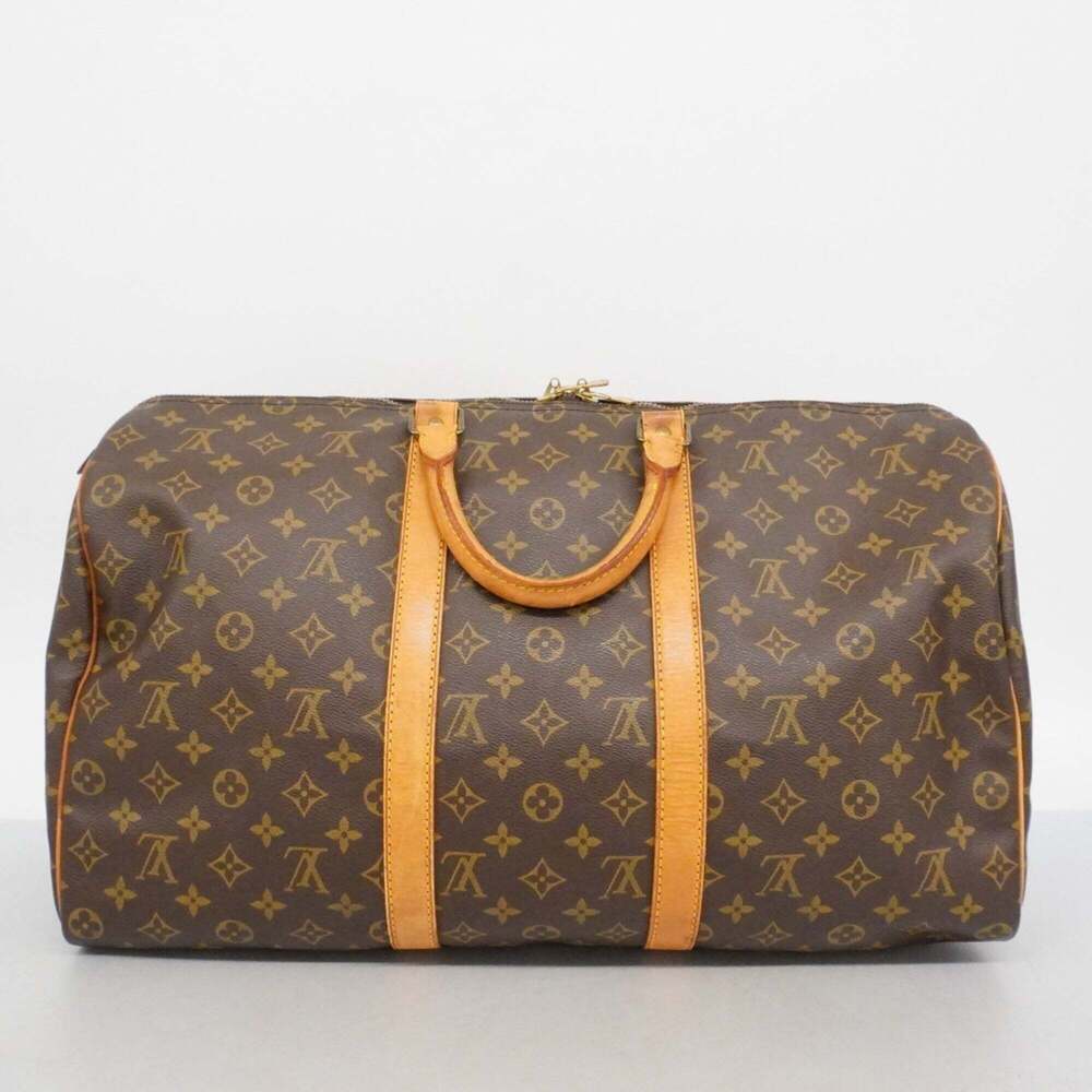 LOUIS VUITTON Brown Monogram Keepall 50 Boston Bag - Picture 15 of 15